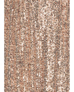 Sequin-Embellished Drawstring Cuffed Pants for Party Wear