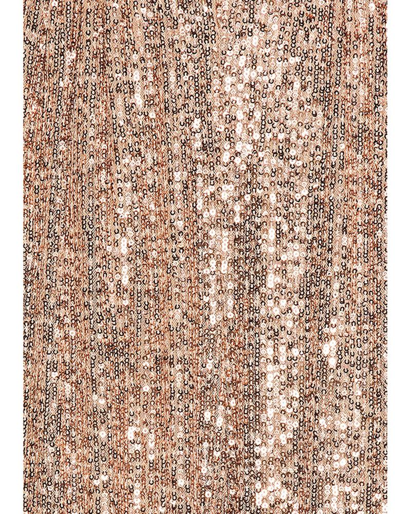 Sequin-Embellished Drawstring Cuffed Pants for Party Wear