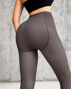 High Waist Translucent Tights with Durable Reinforced Toes