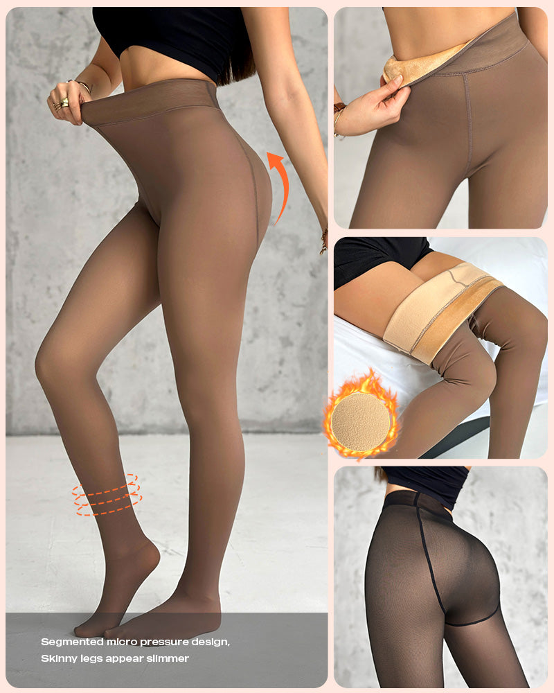 Shapelift Thermal Fleece-Lined Leggings Set in Multiple Sizes