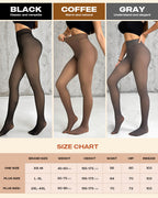 Shapelift Thermal Fleece-Lined Leggings Set in Multiple Sizes