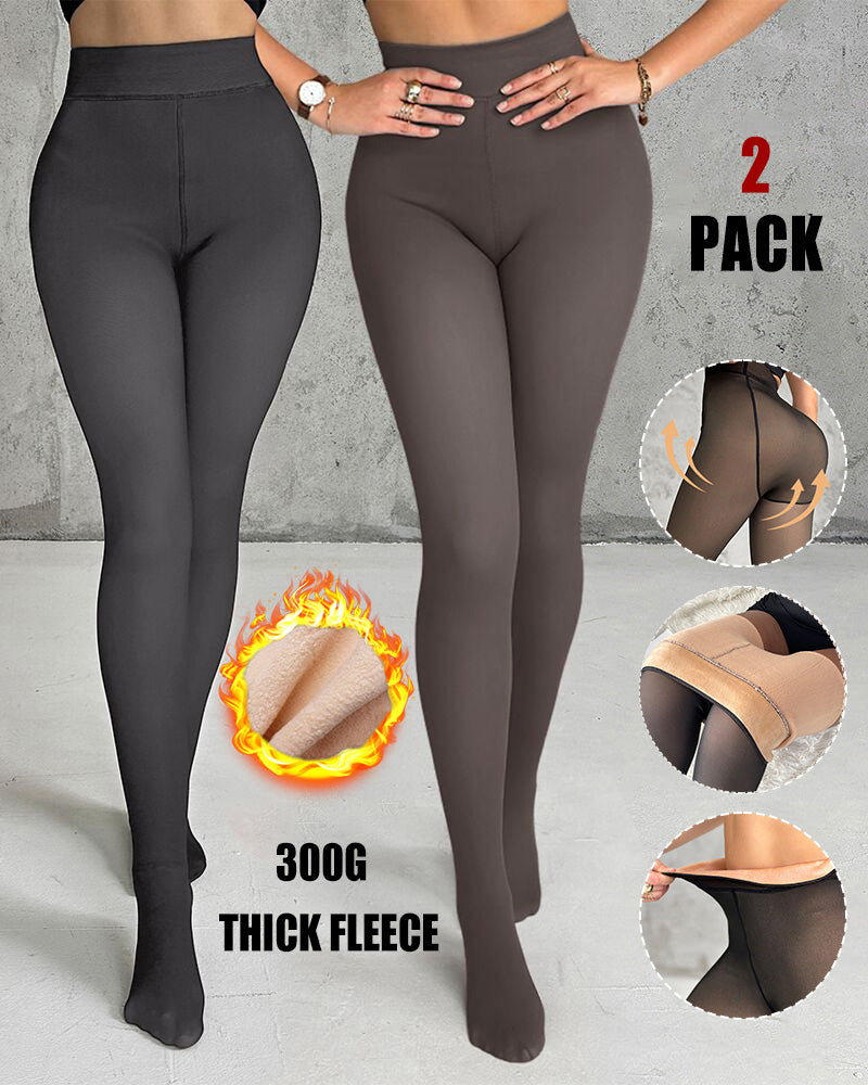ShapeLift Fleece-Lined High Waist Thermal Leggings Set
