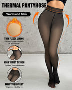 Shapelift Thermal Fleece-Lined Leggings Set in Multiple Sizes