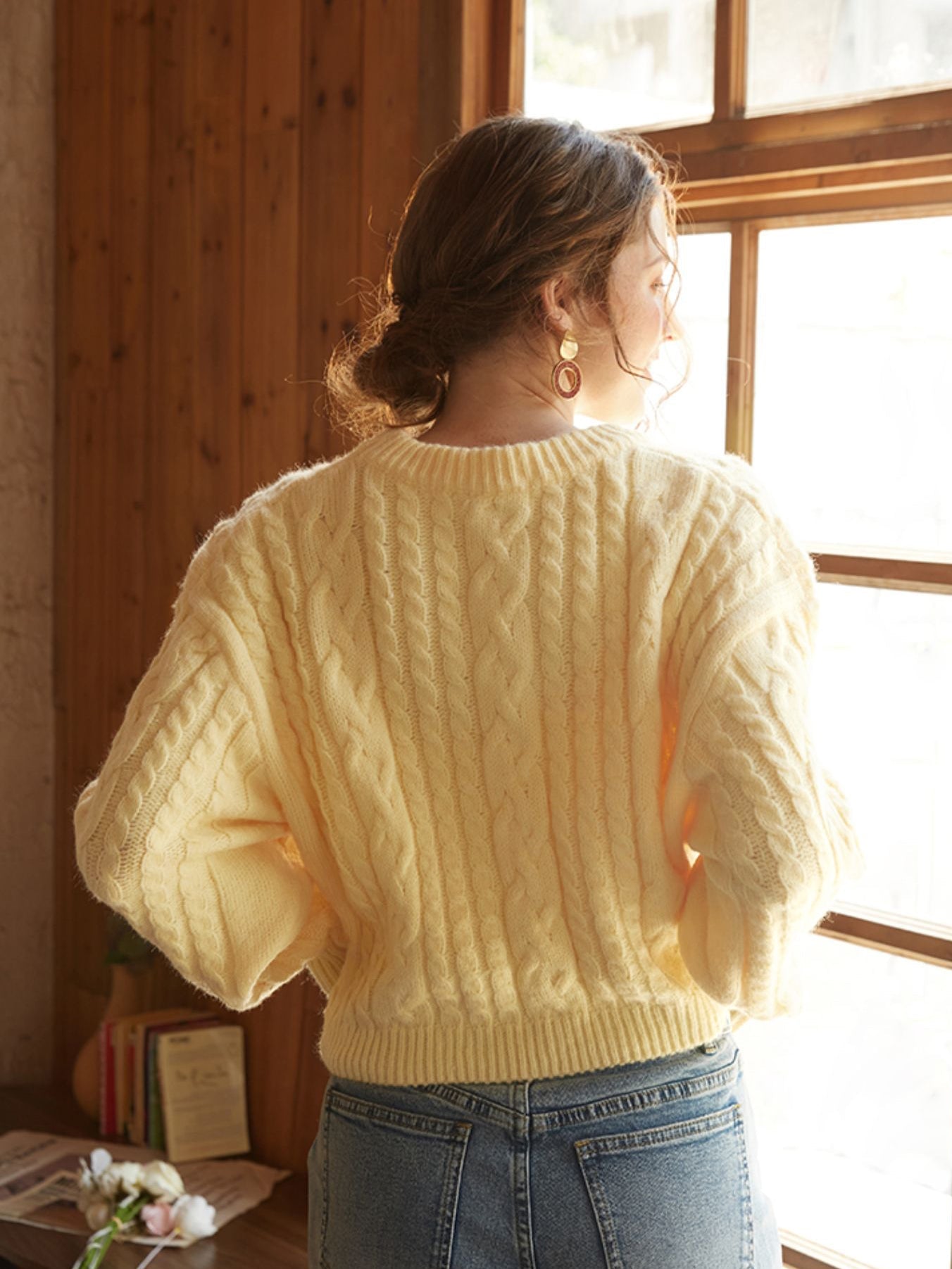 Limoncello Oversized Knit Sweater
