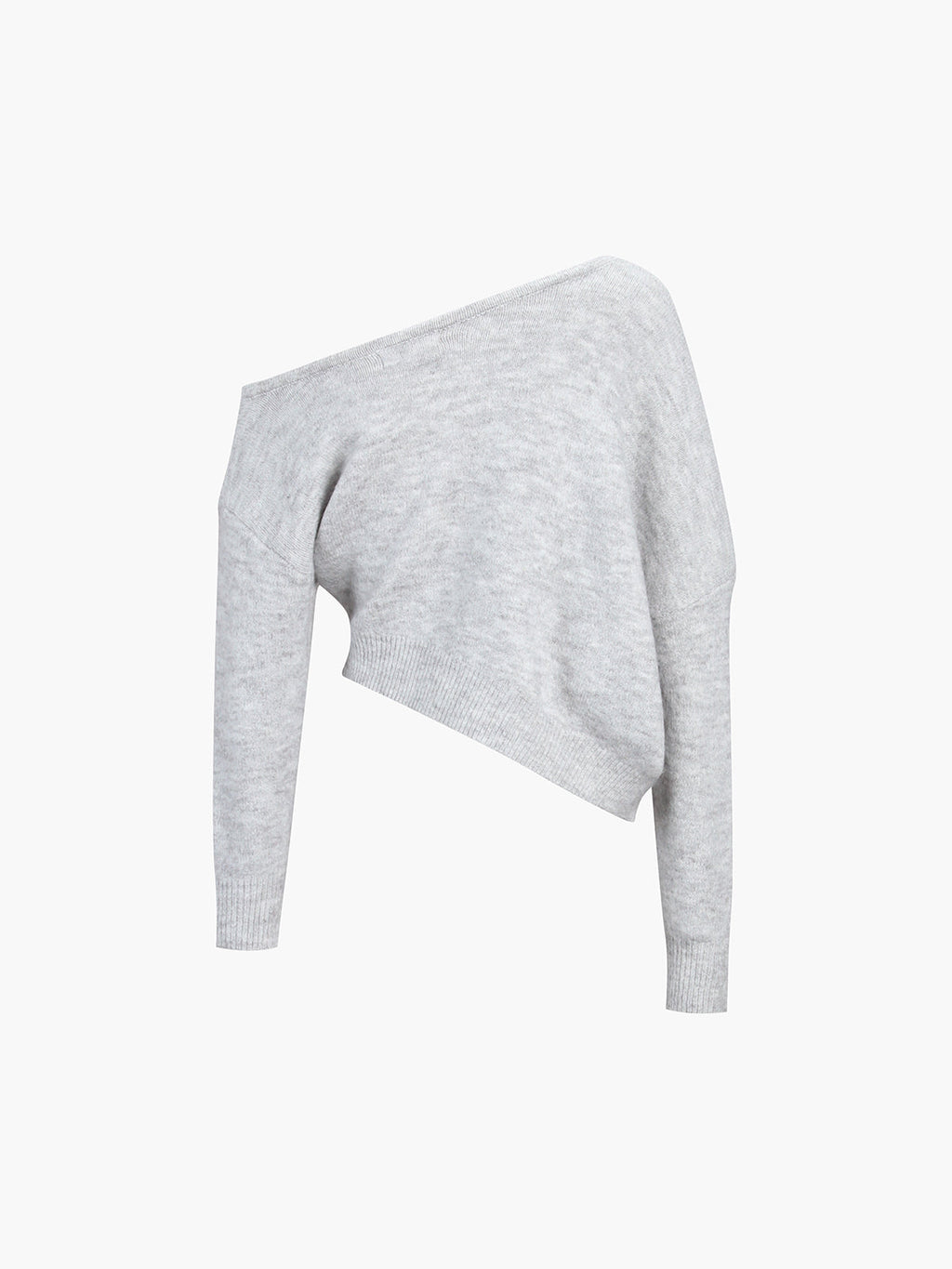 Asymmetric One-Shoulder Sweater