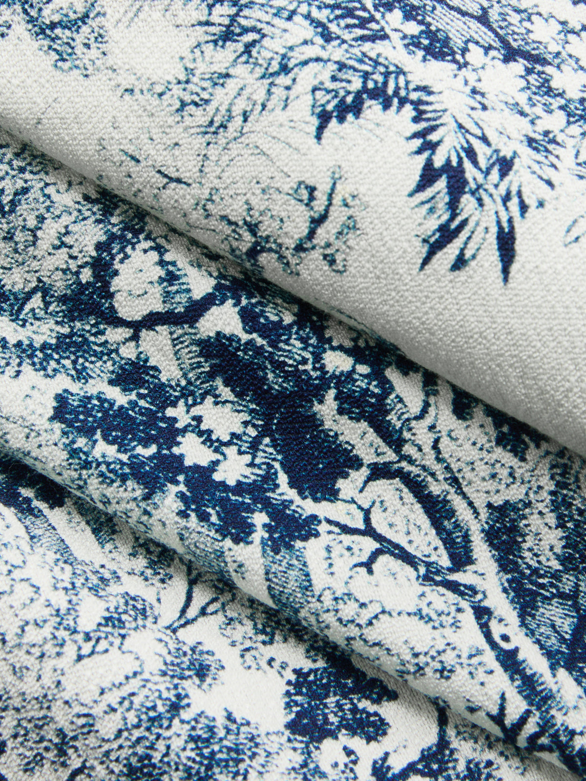 Toile Patterned Shirt with Coordinating Wide-Leg Trousers
